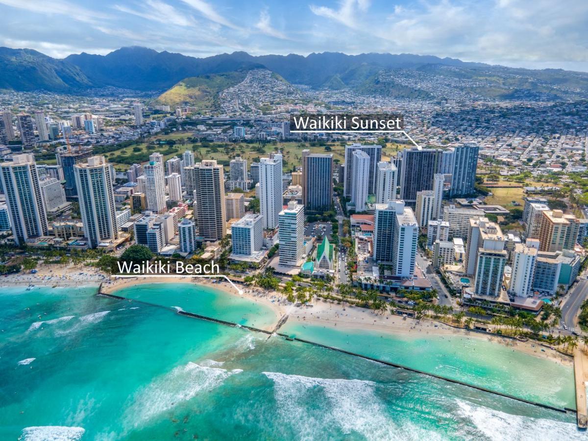 Cozy & Diamond Head View At Waikiki With Parking Apartment Honolulu Exterior foto