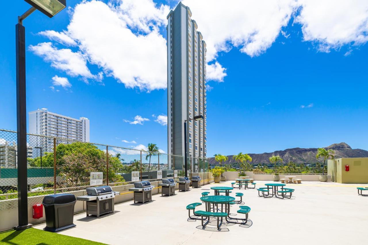 Cozy & Diamond Head View At Waikiki With Parking Apartment Honolulu Exterior foto